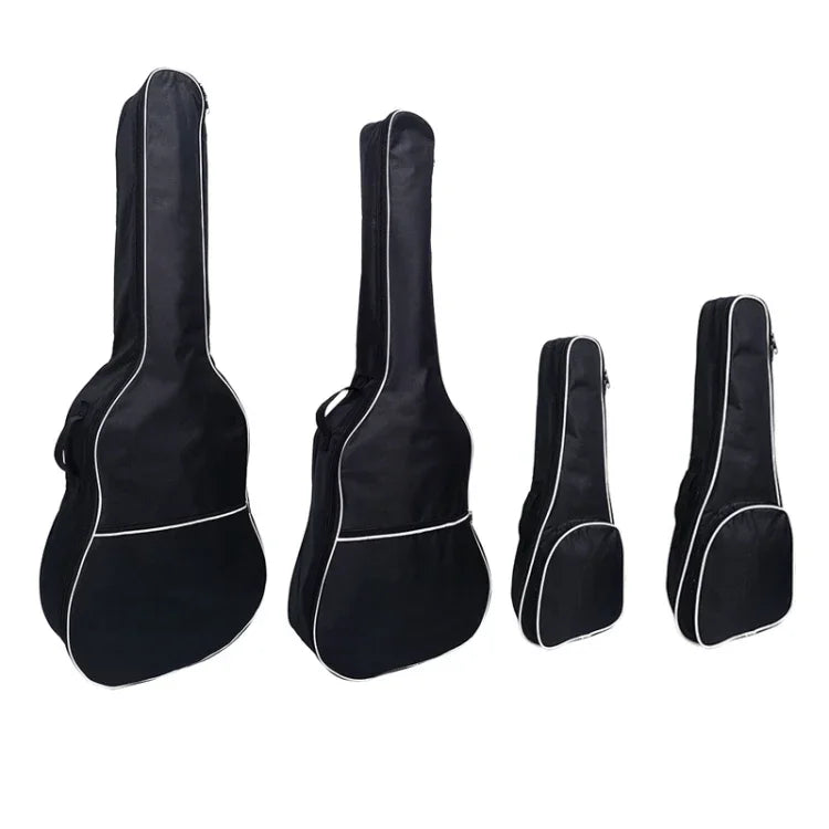 Cotton Padded Oxford Cloth Backpack, Spec:, For 38 inch Guitar, For 21 inch Ukulele, For 23 inch Ukulele