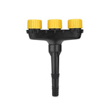 DKSSQ Gardening Multi-Head Watering Sprinkler Nozzle, Specification:, 3 Head with 1 inch/1.2 inch Interface, 3 Head With 1.5 inch Interface, 4 Head With 1 inch/1.2 inch Interface, 4 Head With 1.5 inch Interface, 5 Head With 1 inch/1.2 inch Interface