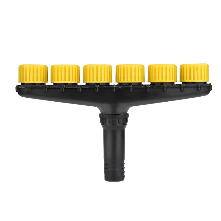 DKSSQ Gardening Multi-Head Watering Sprinkler Nozzle, Specification:, 3 Head with 1 inch/1.2 inch Interface, 3 Head With 1.5 inch Interface, 4 Head With 1 inch/1.2 inch Interface, 4 Head With 1.5 inch Interface, 5 Head With 1 inch/1.2 inch Interface