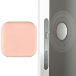 Silent Anti-Collision Silicone Pad For Door Handle, Size: 5cm Round Black, 5cm Round Green, 4.5cm Square Gray, 4.5cm Square Pink, 4.5cm Square Green, 4.5cm Square White, 4.5cm Square Black
