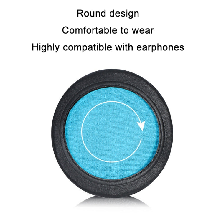 1 Pair Headset Sponge Earmuffs for Audio-Technica ATH-S200BT, Black+Gray, White+Gray, Black+Red, Black+Blue