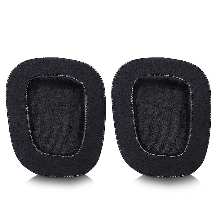2 PCS Headset Sponge Earpads For Logitech G633 / G933, Black Gel