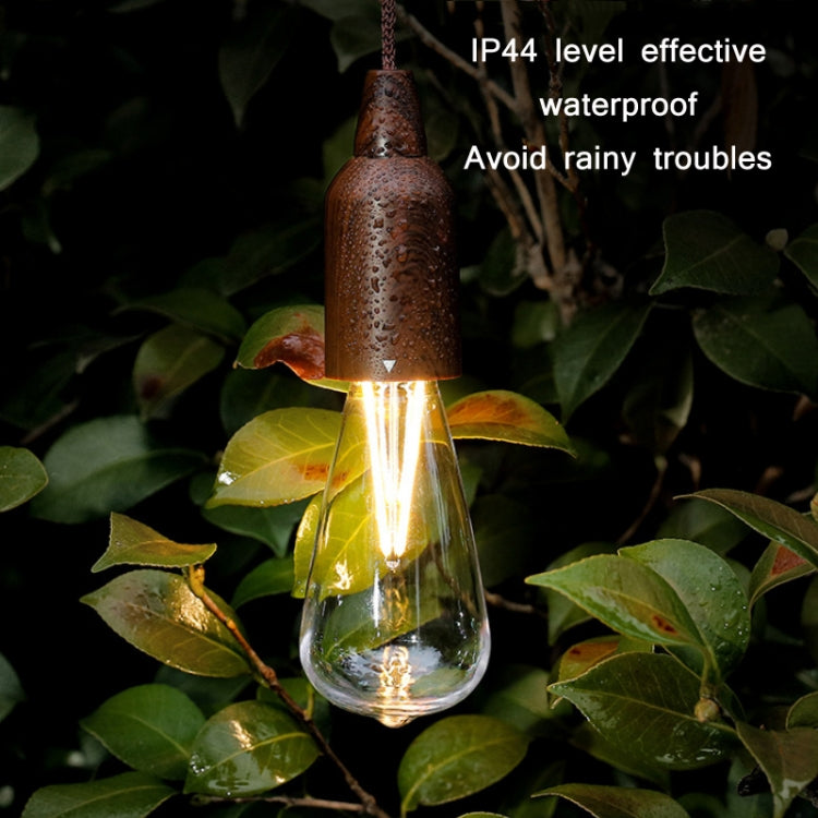 Camping Tent Pull-switch Atmosphere Night Light, Style:, Circular Cone
