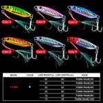 PROBEROS Iron Plate Lead Fish Far-Fluoch Metal Road Bait, 10G, 15G, 20G, 30G, 40G, 50G