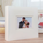 N55060 6 inch Couple Memorial Album, Red, Blue, Black, White