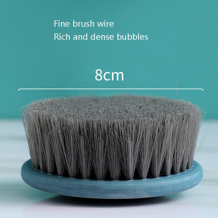 Home Long Handle Soft Hair Shower Brush, Cherry Pink