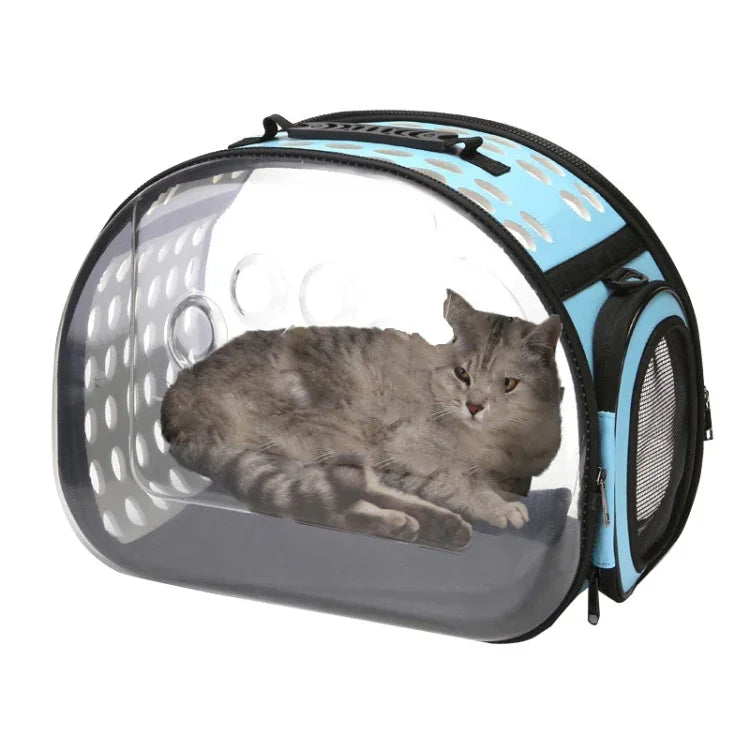 Pet Transparent Space Capsule Outing Package, Size:, Small, Large