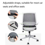 QFC040 U-shaped TThickened Memory Foam Car Seat Cushion, Black, Grey