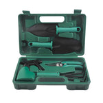 YL025 Potted Gardening Tool Set, 10 PCS / Set (Purple ), 10 PCS / Set (Green), 5 PCS / Set (Purple), 5 PCS / Set (Green)