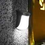 Solar Doll Wall Light Outdoor Garden Fence Decoration Waterproof Solar Light, White Light, Warm Light