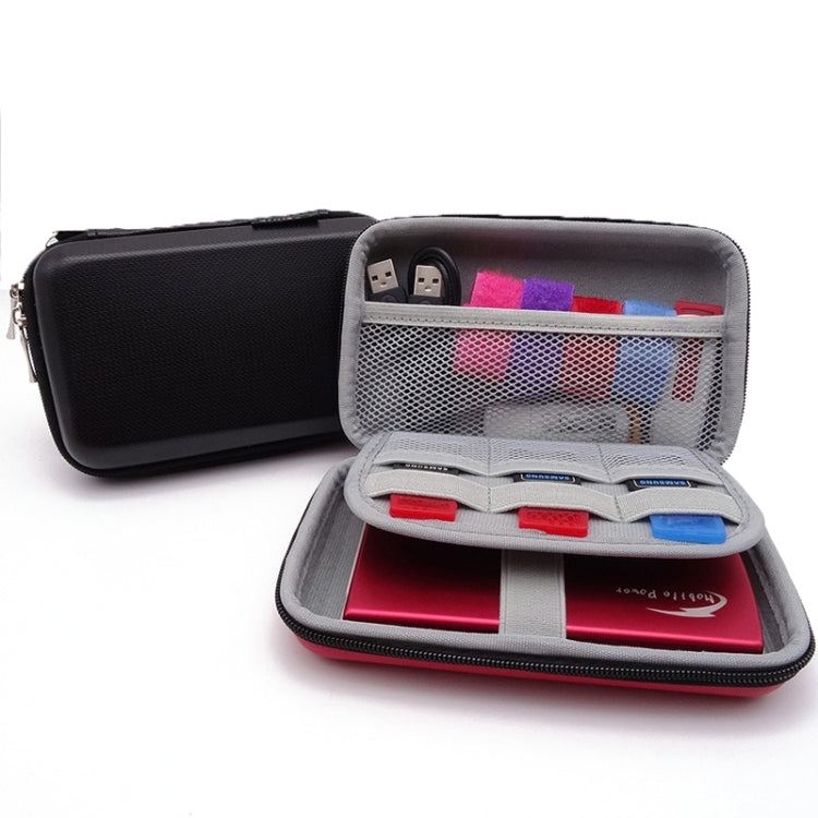 CHKJOK GH1805 EVA Mobile Hard Disk Anti-pressure Hard Shell Bag, GH1805 Black, GH1805 Blue, GH1805 Red