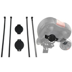 Road MTB Bike Anti-Theft Anti-Lost Locator Mounting Bracket for AirTag 2nd Gen / AirTag 1st Gen,Style: Banding, Banding, Screw