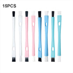 15 PCS Double-ended Cleaning Brush Coffee Maker Grinder Small Bristle Brush, Double-ended Cleaning Brush