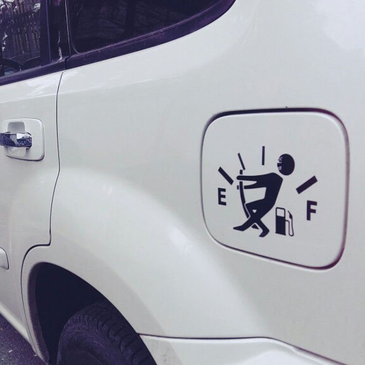 Pull Fuel Tank Pointer To Full Hellaflush Reflective Vinyl Car Sticker
