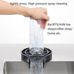 Automatic Faucet High Pressure Spray Washer, Style:, Black, Black+Soft Hose+G1/2 Three-way, Black+Soft Hose+G9/16 Three-way, 304 Stainless Steel, 304 Stainless Steel+Soft Hose+G1/2 Three-way, 304 Stainless Steel+Soft Hose+G9/16 Three-way, Silver       ...