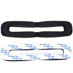 2 PCS Headphone Sleeve Cover for Sennheiser GSP300 GSP370 GSP350,Style:, Protein Skin, Lamb Leather, Black Head Beam, Red Head Beam, Blue Head Beam, Mesh Cloth