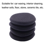 50 PCS Waxing Sponge Cars With Round Edge Car Washing Car Wax Maintenance Polished Sponge, 50 PCS Polished Sponge