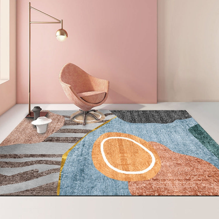 Modern Abstract Geometric Living Room Rug Coffee Table Cushion, 80x200cm, 120x160cm