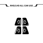For Tesla Model 3/Y 4pcs /Set Car Window Switch Stickers