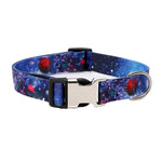 Pet Ethnic Style Polyester Cotton Print Pattern Collar, Size:, S: 1.5x27-43cm, M: 2.0x32-52cm, L: 2.5x38-61cm, XL: 2.5x43-71cm