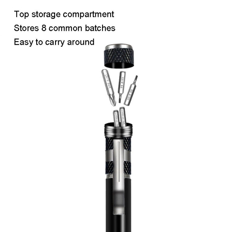 8 In 1 Screwdriver Aluminum Alloy Combination Disassembly Pen Repair Screwdriver, 8 In 1 Blue, 8 In 1 Red, 8 In 1 Silver