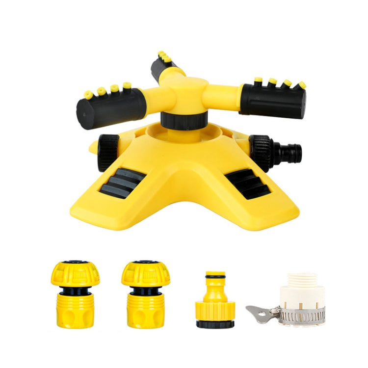 360 Degrees Rotating Watering Device, Style:, Sprinkler, With Pacifier Connector, With 4-point Connector, With 6-point Connector, With 1 inch Connector, With 2 PCS 4-point Connector and Pacifier, With 2 PCS 6-point Connector and Pacifier