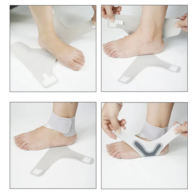 Thin Breathable Compression Ankle Sprain Fixation Strap, Size:, Left Foot (S), Left Foot (M), Right Foot (M), Left Foot (L), Right Foot (L), Left Foot (XL), Right Foot (XL)