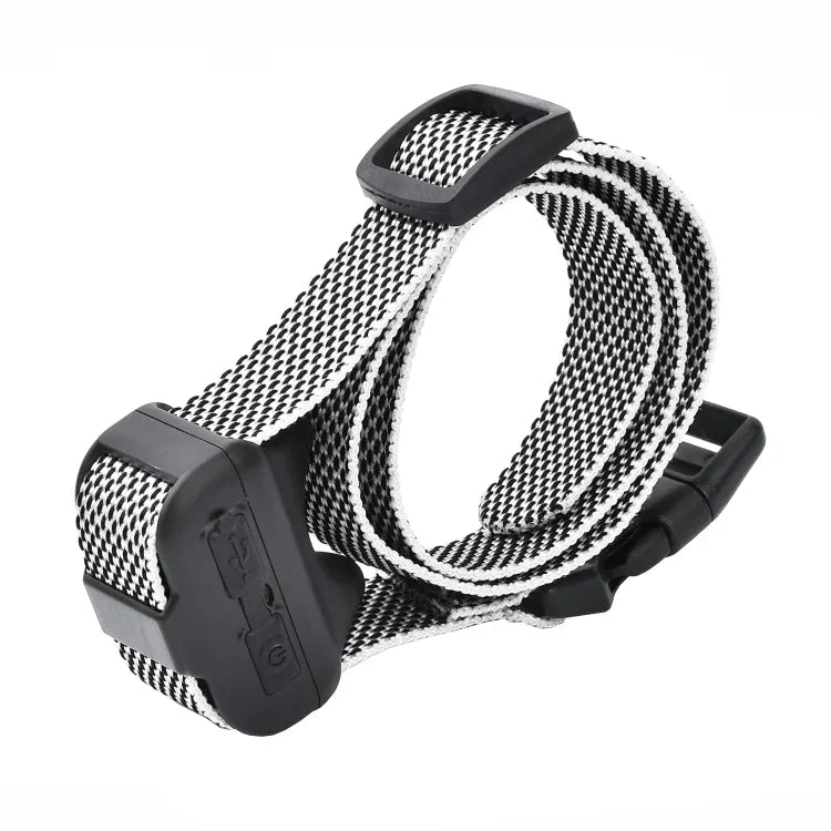 Pet Collar Trainer Rechargeable Automatic Bark Stop, Automatic Bark Stop Black, Automatic Bark Stop Black White Spots