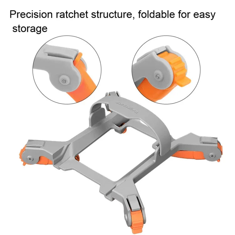 Sunnylife Foldable Spider Landing Gear for DJI Mini 3 Pro, For DJI Mini 3 Pro
