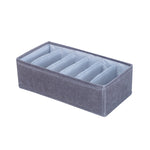 Foldable Drawer Clothes Storage Box, Spec:, 24 Grids (Gray), 24 Grids (Linen), 24 Grids (Red), 24 Grids (Green), 7 Grids (Gray), 7 Grids (Linen), 7 Grids (Red), 7 Grids (Green), 8 Grids (Gray), 8 Grids (Linen), 8 Grids (Red), 8 Grids (Green)