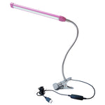USB Clip Lamp Student Eye Protection LED Dimmable Desk Light, Purple, Gold, Black, Silver