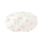 Waterproof Shower Hat Adult Women Bathing Hair Cover Anti-fume Hair Cover, 1 PCS Grey, 1 PCS Pink, 1 PCS Apricot
