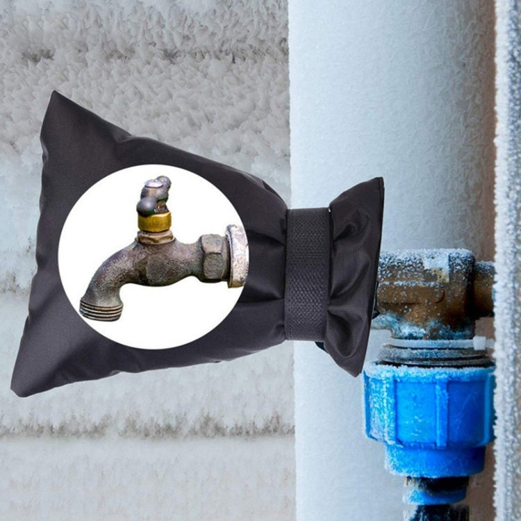 Oxford Cloth Winter Outdoor Faucet Frost Protection Cover, Hook and Loop Fastener Model, Rope Model