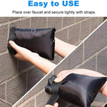 Oxford Cloth Winter Outdoor Faucet Frost Protection Cover, Hook and Loop Fastener Model, Rope Model