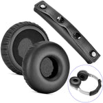 2 PCS Headphone Foam Cover for JBL Everest-310,Style:, Earpads, Headband
