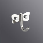 304 Stainless Steel No Punching Door Rear Coat Hook, 3 Hooks, 4 Hooks, 6 Hooks, 7 Hooks, 8 Hooks, 201 Butterfly Hook