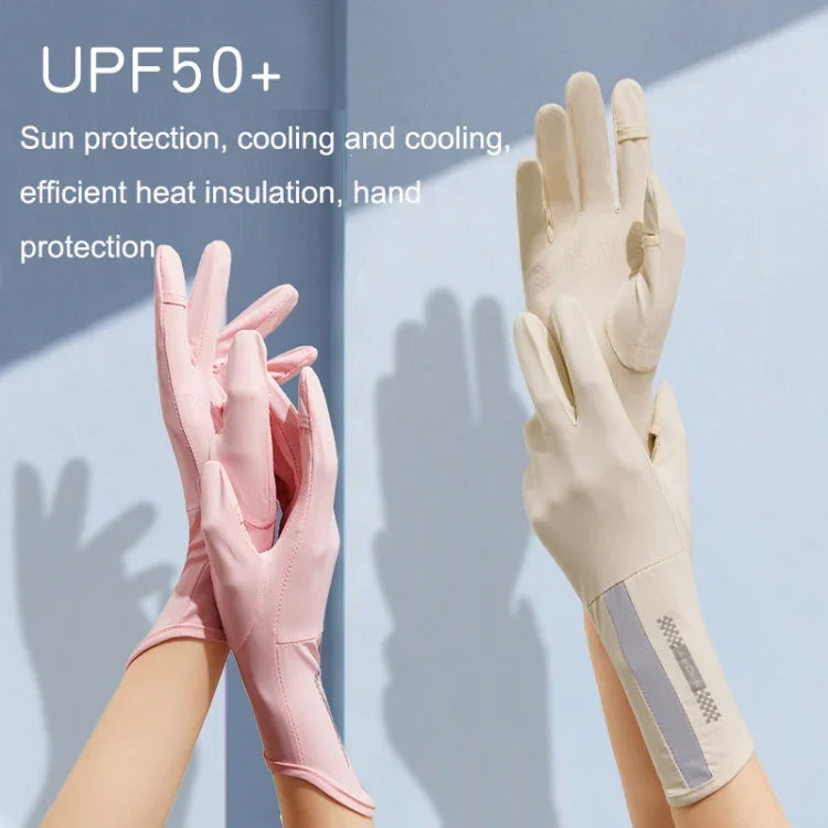 1 Pair XC-14 Riding Driving Sunscreen Anti-UV Fingerless Ice Silk Gloves, Style:, Honeycomb (Purple), Honeycomb (Pink), Honeycomb (Yellow), Honeycomb (Gray), Honeycomb (Black), Honeycomb (Dark Gray), Line (Purple), Line (Dark Gray), Line (Light Gray)  ...