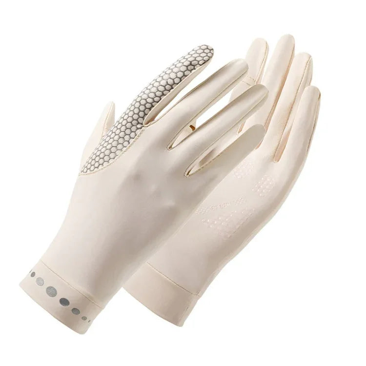1 Pair XC-14 Riding Driving Sunscreen Anti-UV Fingerless Ice Silk Gloves, Style:, Honeycomb (Purple), Honeycomb (Pink), Honeycomb (Yellow), Honeycomb (Gray), Honeycomb (Black), Honeycomb (Dark Gray), Line (Purple), Line (Dark Gray), Line (Light Gray)  ...