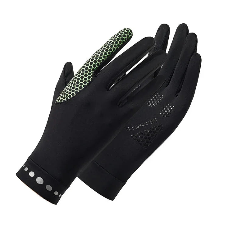 1 Pair XC-14 Riding Driving Sunscreen Anti-UV Fingerless Ice Silk Gloves, Style:, Honeycomb (Purple), Honeycomb (Pink), Honeycomb (Yellow), Honeycomb (Gray), Honeycomb (Black), Honeycomb (Dark Gray), Line (Purple), Line (Dark Gray), Line (Light Gray)  ...