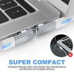TZ30 PD100W 24Pin Fast Charge Type-C / USB-C Magnetic Elbow Adapter For MacBook Notebook Connector