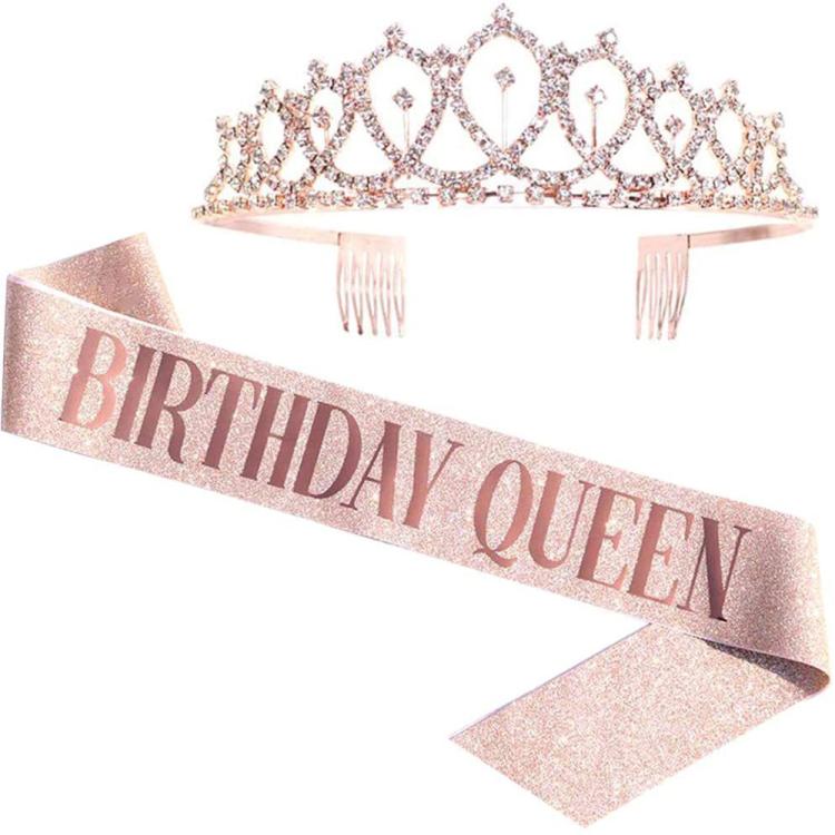 WM-02 Crystal Diamond Birthday Party Wedding Updo Crown, Color: Gold Queen Set1, Silver, Gold Queen, AB Silver Queen, Silver Queen, Rose Gold Queen, Golden Queen, Silver Girl, AB Gold Girl, Gold Girl, Rose Gold Girl, Rose Gold 21, Gold 21              ...
