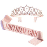 WM-02 Crystal Diamond Birthday Party Wedding Updo Crown, Color: Gold Queen Set1, Silver, Gold Queen, AB Silver Queen, Silver Queen, Rose Gold Queen, Golden Queen, Silver Girl, AB Gold Girl, Gold Girl, Rose Gold Girl, Rose Gold 21, Gold 21              ...