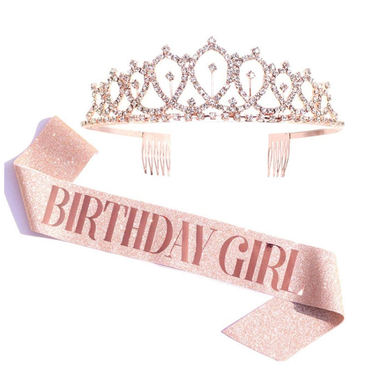 WM-02 Crystal Diamond Birthday Party Wedding Updo Crown, Color: Gold Queen Set1, Silver, Gold Queen, AB Silver Queen, Silver Queen, Rose Gold Queen, Golden Queen, Silver Girl, AB Gold Girl, Gold Girl, Rose Gold Girl, Rose Gold 21, Gold 21              ...