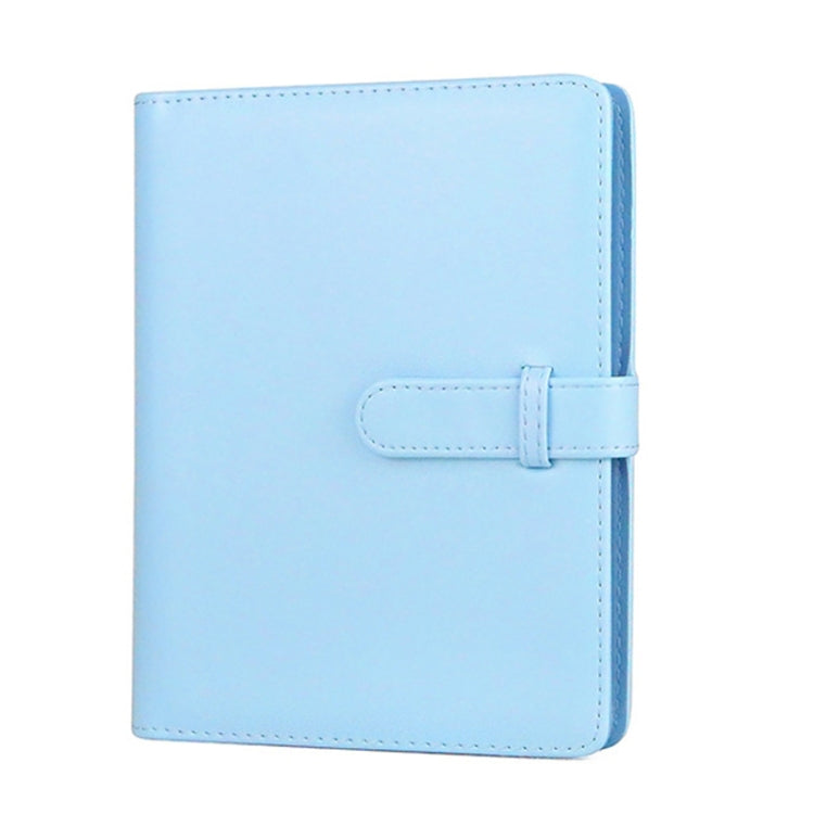 CAIUL 3 Inch PU Leather Photo Album Photo Collection Commemorative Book, Cherry Pink, Clove Purple, Qingkong Blue