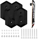Wall Mount Skateboard Stand For Skateboard Deck Display and Storage