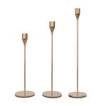 3 PCS / Set Home Decoration Wedding Wrought Iron Candle Holder, Style:, 3 PCS / Set Thin Bottom (Black), 3 PCS / Set Thin Bottom (Imitation Gold), 3 PCS / Set Thin Bottom (Silver), 3 PCS / Set Thin Bottom (Gold), 3 PCS / Set Thick Bottom (Black)       ...