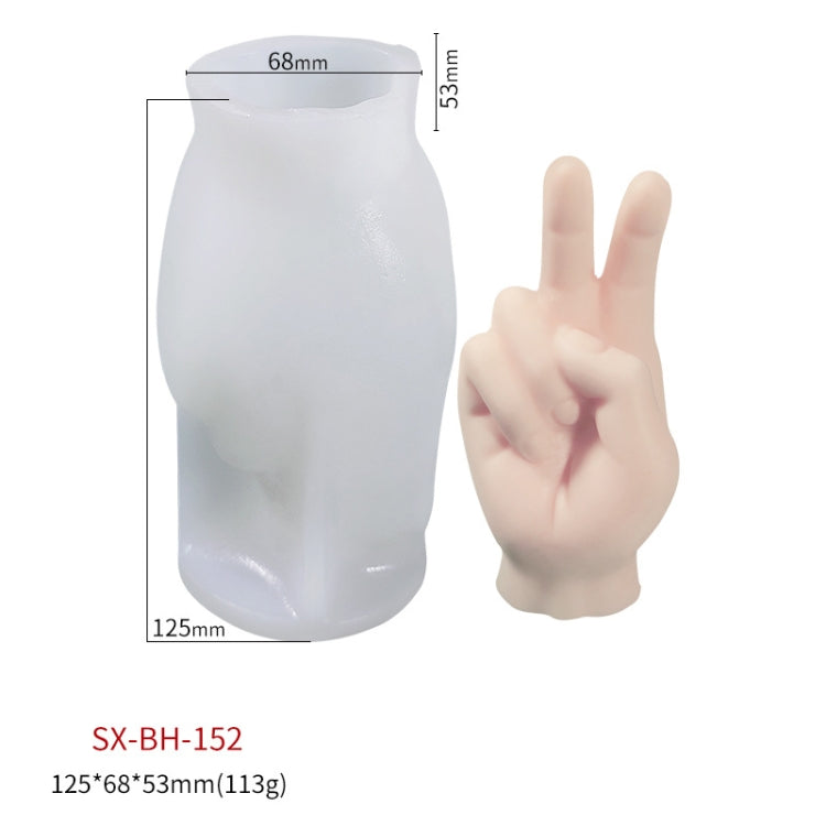 DIY Hand Shaped Scented Candle Silicone Mold, BH-152, BH-153, BH-154, BH-155, SX-LZ-332, SX-LZ-331