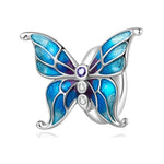 S925 Butterfly Series DIY Bracelet Pearl Accessories, Style:, SCC2326, BSC588, BSC558, BSC062, BSC061, SCC1682