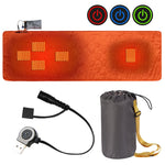 Winter Outdoor Camping Smart Portable Heating Sleeping Pad, 198x61cm Orange, 198x61cm Black, 198x61cm Gray