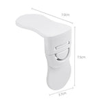10 PCS Child Safety Lock Baby Anti-pinch Hand Protection Lock, Right Angle